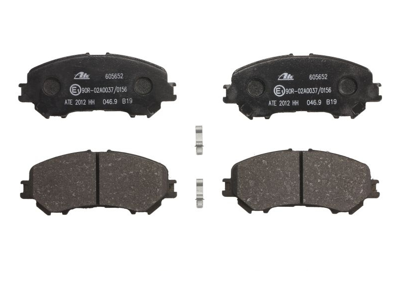 ATE Brake pad set with acoustic wear warning 13.0460-5652.2 Brake pads,Brake pad set, disc brake NISSAN,Qashqai II (J11, J11_)