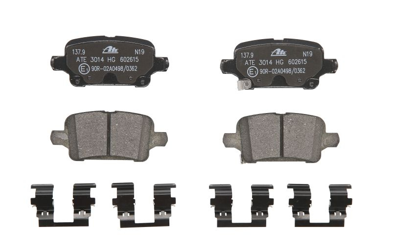 ATE Brake pad set with acoustic wear warning 13.0460-2615.2 Brake pads,Brake pad set, disc brake OPEL,CHEVROLET,VAUXHALL,Astra K Sports Tourer (B16)