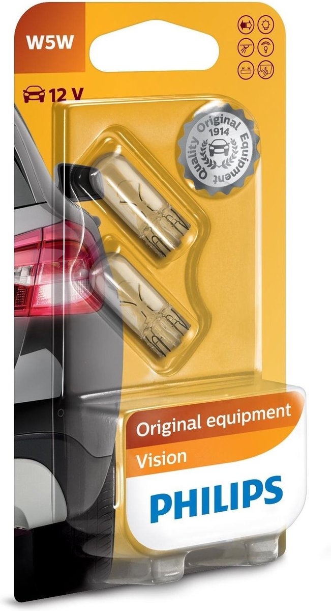 Philips Vision W5W | Winparts.ie - Car bulbs