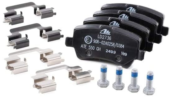 ATE Brake pad set excl. wear warning contact 13.0470-2736.2 Brake pads,Brake pad set, disc brake VOLVO,XC60 (156),V70 III (135),V60 (155, 157)