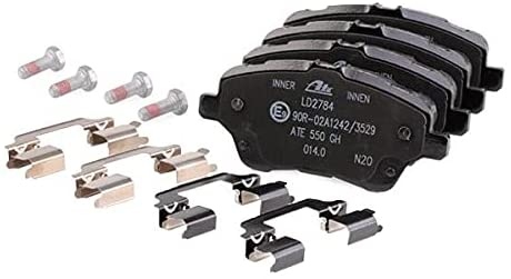 ATE Brake pad set excl. wear warning contact 13.0470-2784.2 Brake pads,Brake pad set, disc brake FORD,Fiesta Mk6 Schrägheck (JA8, JR8),B-MAX (JK)