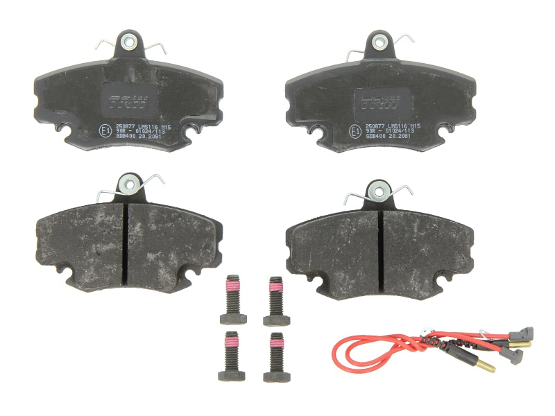 Brake Pad Set, disc brake COTEC GDB400 TRW Winparts.co.uk Brake pads