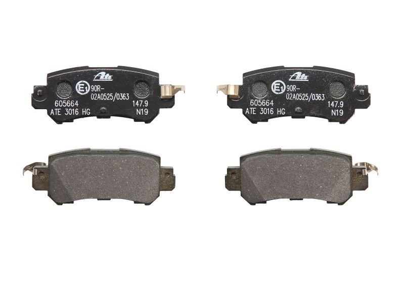 ATE Brake pad set with acoustic wear warning 13.0460-5664.2 Brake pads,Brake pad set, disc brake MAZDA,CX-5 (KE, GH),CX-3 (DK)