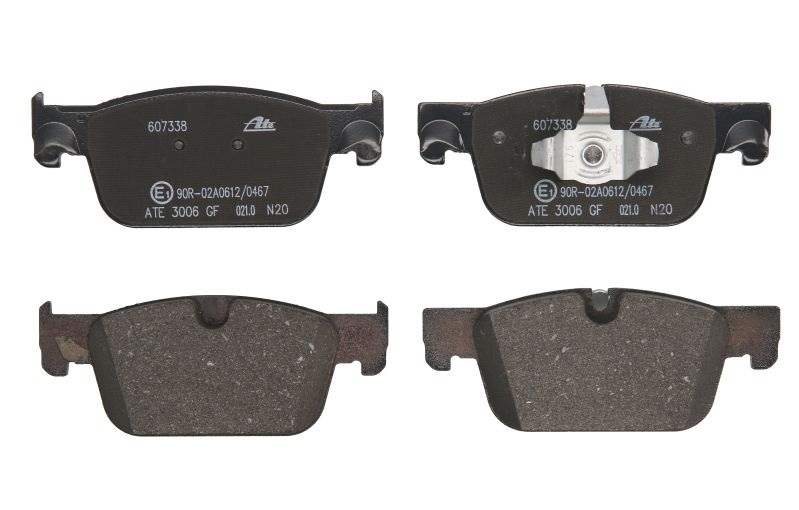 ATE Brake pad set excl. wear warning contact 13.0460-7338.2 Brake pads,Brake pad set, disc brake VOLVO,XC60 II (246),V90 II Kombi (235, 236)