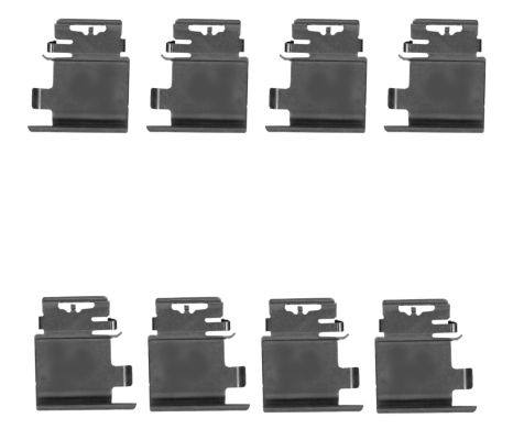TEXTAR Accessory Kit, disc brake pads 82539301  MERCEDES-BENZ,V-Klasse (W447),VITO Kasten (W447),VITO Tourer (W447)