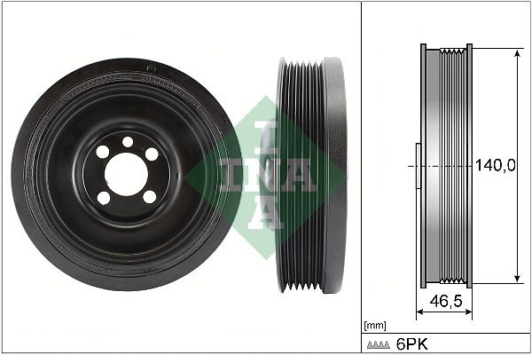 INA Crankshaft Pulley VW,AUDI,SKODA 544 0138 10 038105243L,038105243M,038105243L Belt Pulley, crankshaft 038105243M,038105243L,038105243M,038105243L