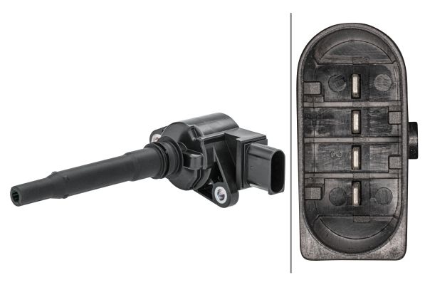 HELLA Ignition coil MERCEDES-BENZ 5DA 358 168-401 1561500080,1561500380,1569060400 Coil pack,Ignition coil pack,Engine coil,Engine coil pack
