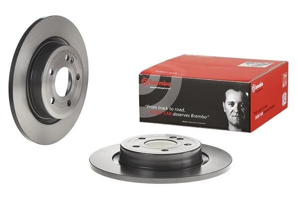 BREMBO Brake disc PRIME LINE - UV Coated solid 08.D759.11 Brake rotor,Brake discs MERCEDES-BENZ,A-Klasse (W177),B-Klasse (W247)