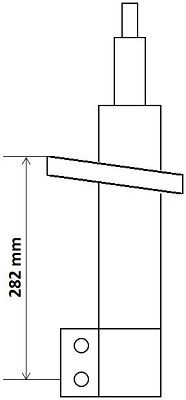 KYB Shock absorber Excel-G Front Axle 3348085 Shocks,Shock absorbers OPEL,FIAT,PEUGEOT,Zafira Life (K0),Vivaro C Kastenwagen (K0),Vivaro C Combi (K0)
