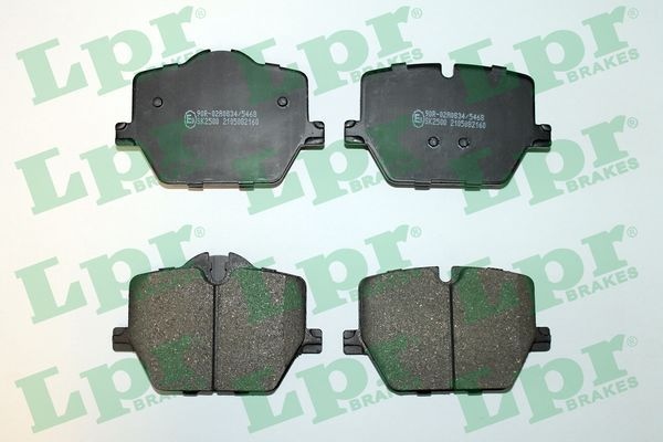 Lpr Bromsbelaggssats Skivbroms 05P2160 Toyota 05P2160 Storlek 05