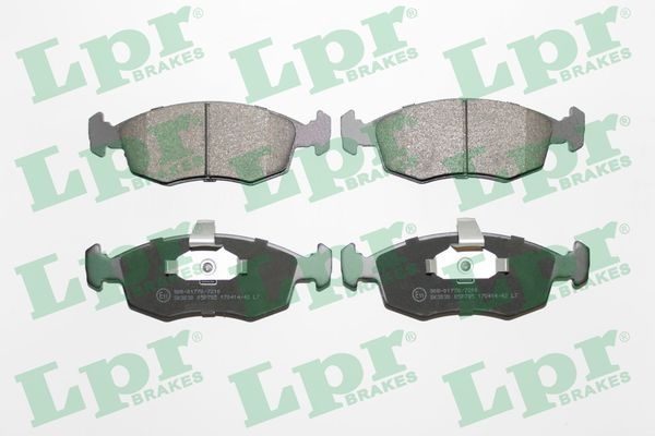Lpr Bromsbelaggssats Skivbroms 05P785 Fiat 05P785 Storlek 05