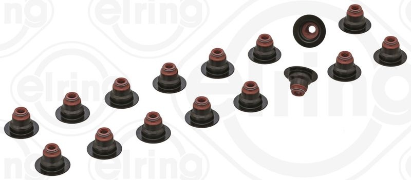 ELRING Seal Set, valve stem FPM (fluoride rubber) 538.080 OPEL,FIAT,CHEVROLET,ZAFIRA B (A05),INSIGNIA Caravan,Astra G CC (T98),Zafira A (T98)