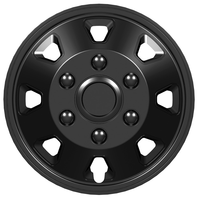 Hubcaps Utah II 16-inch black (Convex Rims)