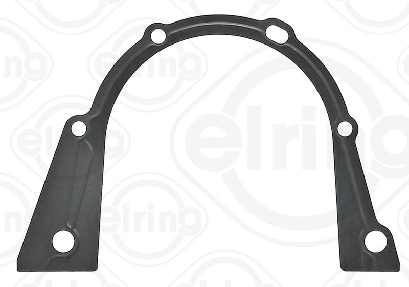 ELRING Gaskets transmission sided 635.381 Gasket, block cover (crankcase) OPEL,BMW,LAND ROVER,Omega B Limousine (V94),Omega B Caravan (V94)