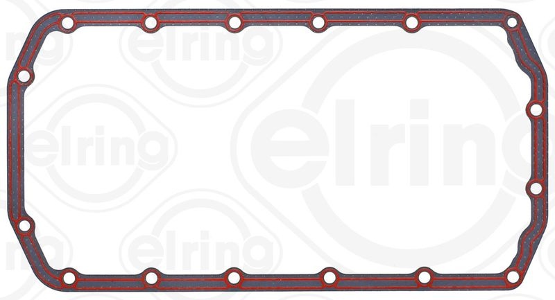 ELRING Sump Gasket 387.880 Oil Pan Gasket,Oil Sump Gasket MINI,Schrägheck (R56),Clubman (R55),Countryman (R60),Cabrio (R57),Roadster (R59),Coupe (R58)