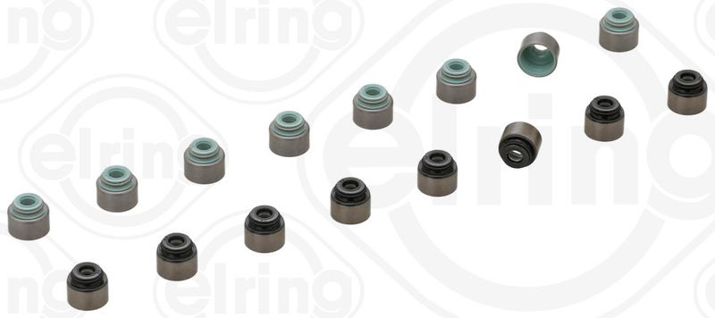 ELRING Seal Set, valve stem 215.710  TOYOTA,SUZUKI,SUBARU,Yaris Schrägheck (_P9_),AVENSIS Kombi (T25),AURIS (NRE15_, ZZE15_, ADE15_, ZRE15_, NDE15_)