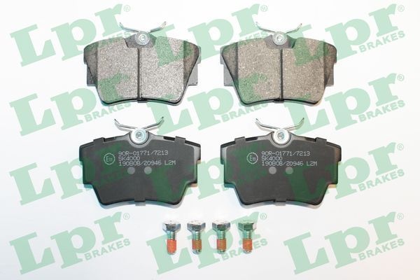 Lpr Bromsbelaggssats Skivbroms 05P946 Opel 05P946 Storlek 05