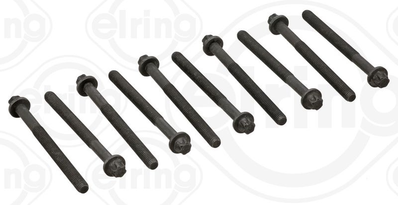ELRING Cylinder Head Bolt Kit Male Torx 431.440 Bolt Kit, cylinder head PEUGEOT,CITROËN,206 Schrägheck (2A/C),206 CC (2D),207 (WA_, WC_)