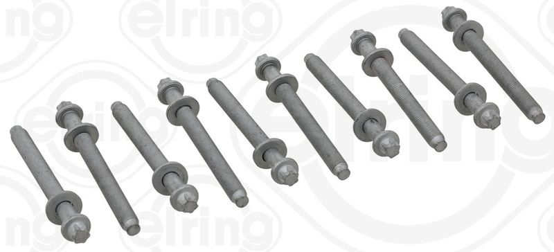 ELRING Cylinder Head Bolt Kit FIAT,HYUNDAI,PEUGEOT 152.550 020497,020497,02049710x Bolt Kit, cylinder head 2232129000,223212900010x,9633190080,020497