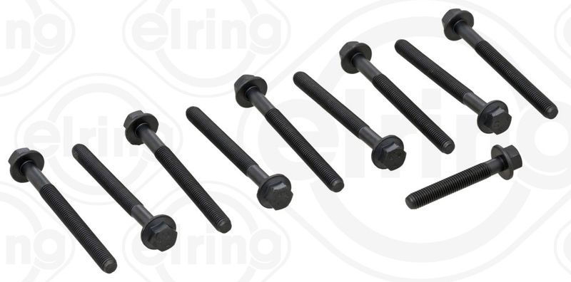 ELRING Cylinder Head Bolt Kit Male Hex 148.110 Bolt Kit, cylinder head FIAT,SEAT,LANCIA,Seicento / 600 Schrägheck (187_),Panda Schrägheck (141_)