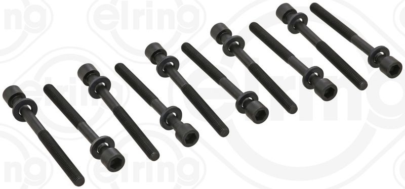ELRING Cylinder Head Bolt Kit MERCEDES-BENZ,RENAULT,NISSAN 649.390 110567448R,2000160500,A2000160500 Bolt Kit, cylinder head 1105600Q0G,110567448R