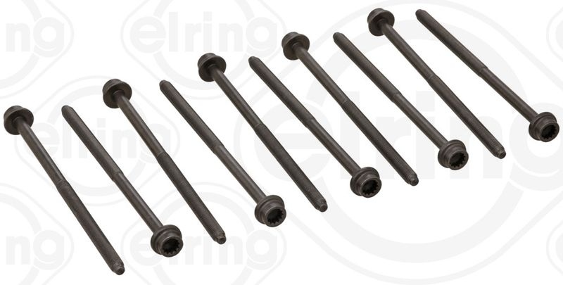 ELRING Cylinder Head Bolt Kit Female Star 228.470 Bolt Kit, cylinder head VW,AUDI,SKODA,GOLF VI (5K1),Polo Schrägheck (6R1, 6C1),GOLF PLUS (5M1, 521)