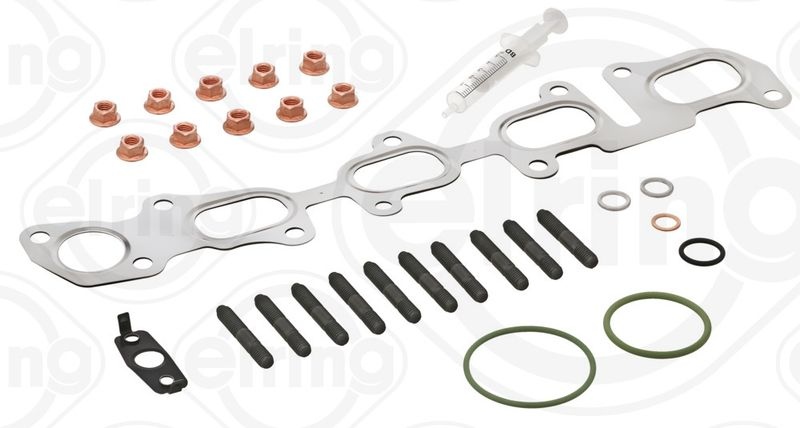 ELRING Mounting Kit, charger with gaskets/seals 570.870  VW,AUDI,SKODA,Golf VII Schrägheck (5G1, BQ1, BE1, BE2),TIGUAN (5N_),Passat Variant (3G5, CB5)