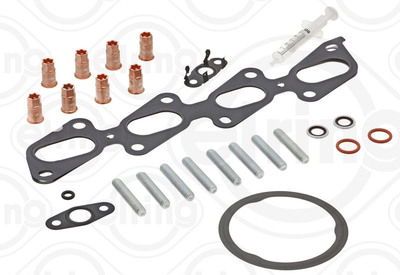 ELRING Mounting Kit, charger with gaskets/seals 521.100 OPEL,CHEVROLET,VAUXHALL,Corsa D Schrägheck (S07),INSIGNIA Caravan,Astra J Sports Tourer (P10)