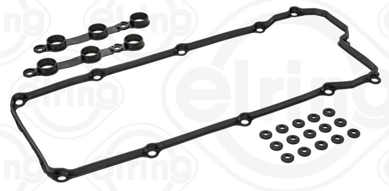ELRING Gasket Set, rocker cover with gaskets 318.580  BMW,LAND ROVER,WIESMANN,5 Limousine (E39),3 Touring (E46),3 Cabrio (E36),3 Limousine (E36)