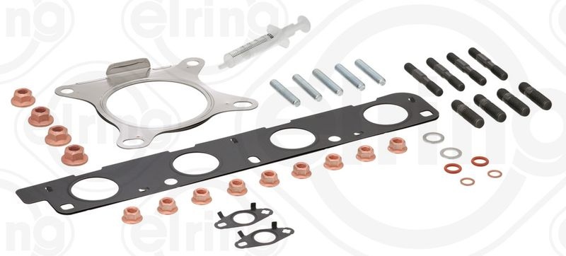 ELRING Mounting Kit, charger VW,AUDI,SKODA 261.160 06J145701B,06J145701BX,06J145701G 06J145701GX,06J145701H,06J145701HX,06J145701J,06J145701JX
