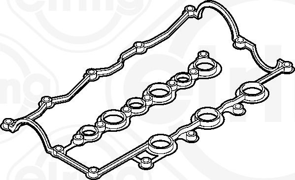 ELRING Rocker Cover Gasket PEUGEOT,CITROËN,LAND ROVER 584.890 0XW103483A,0249E1,0XW103483A 0249E1,4S7C6584B,4S7C6584C,4S7Q6584CE,4S7Q6584CF,4S7Z6584A