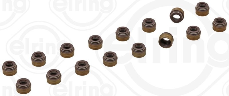 ELRING Seal Set, valve stem 413.470 VW,MERCEDES-BENZ,CHRYSLER,LT 28-46 II Kastenwagen (2DA, 2DD, 2DH),LT 28-35 II Bus (2DB, 2DE, 2DK)
