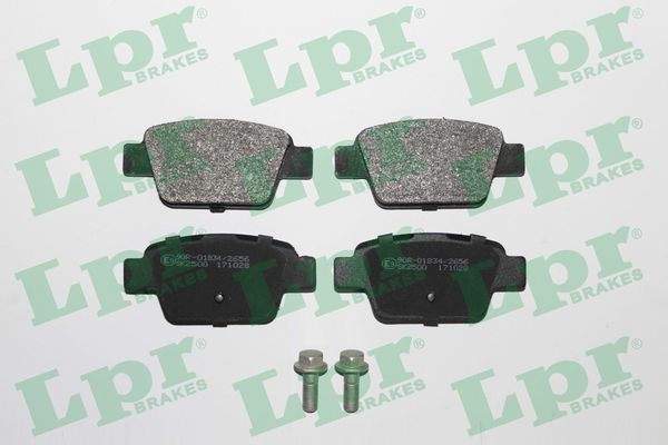 Lpr Bromsbelaggssats Skivbroms 05P780 Lancia 05P780 Storlek 05