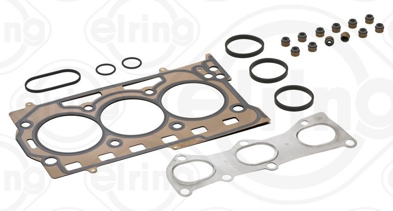 ELRING Gasket Set, cylinder head with valve stem seals 515.202 VW,SKODA,SEAT,POLO (9N_),Polo Schrägheck (6R1, 6C1),Ameo (631)