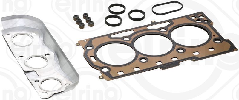 ELRING Gasket Set, cylinder head without valve cover gasket 546.080 VW,SKODA,SEAT,POLO (9N_),Fox Schrägheck (5Z1, 5Z3, 5Z4),Fabia II Schrägheck (542)