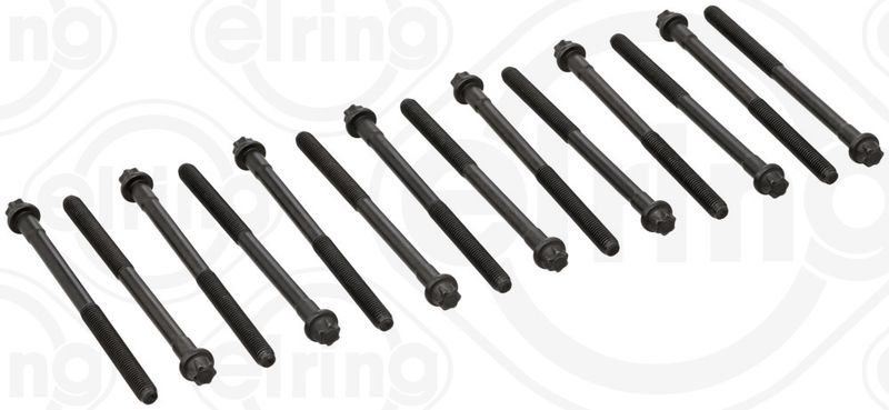 ELRING Cylinder Head Bolt Kit BMW,BERTONE 820.229 11121718931,11121722021,11121726478 Bolt Kit, cylinder head 11121726478,1112172647814x