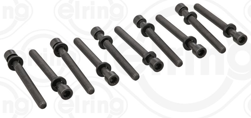 ELRING Cylinder Head Bolt Kit VW,AUDI,FORD 819.824 068103384A,068103384A10x,1005250 Bolt Kit, cylinder head 100525010x,8M0067207,8M006720710x
