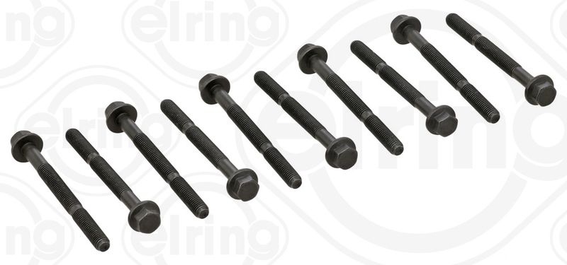 ELRING Cylinder Head Bolt Kit Male Hex 760.720 Bolt Kit, cylinder head FORD,FIAT,ALFA ROMEO,KA (RU8),GRANDE PUNTO (199),PANDA (169),500 (312)