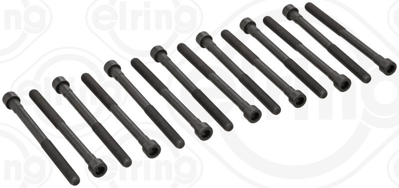 ELRING Cylinder Head Bolt Kit Female Star 759.640 Bolt Kit, cylinder head MERCEDES-BENZ,SSANGYONG,DAEWOO,Stufenheck (W124),C-Klasse Limousine (W202)