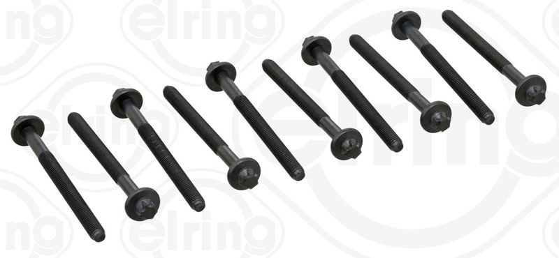 ELRING Cylinder Head Bolt Kit Male Torx 759.350 Bolt Kit, cylinder head RENAULT,NISSAN,CLIO II (BB0/1/2_, CB0/1/2_),TWINGO I (C06_),TWINGO II (CN0_)