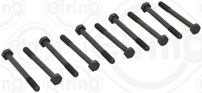 ELRING Cylinder Head Bolt Kit Male Hex 111.630 Bolt Kit, cylinder head VW,FORD,RENAULT,GOL II,GOL I,Voyage (5X1),Parati I Kombi,Parati III (5X5)
