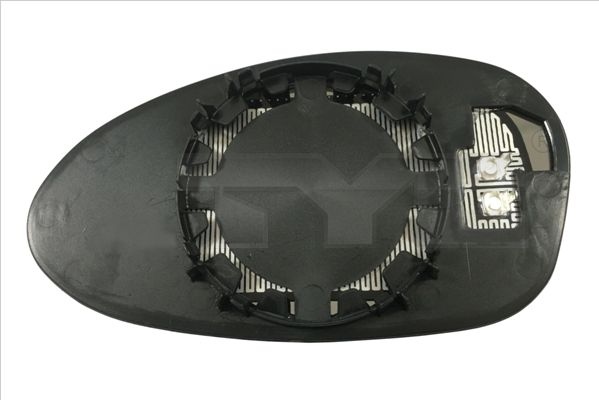 TYC Wing Mirror Glass Right 303-0095-1 Side Mirror Glass,Mirror Glass BMW,3 Touring (E91),3 Limousine (E90),1 Schrägheck (E87),3 Coupe (E92)