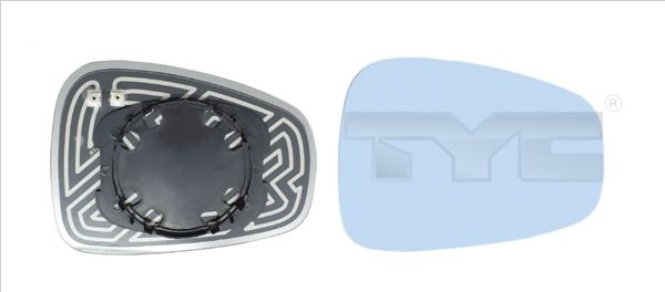TYC Wing Mirror Glass Right 301-0029-1 Side Mirror Glass,Mirror Glass ALFA ROMEO,159 Sportwagon (939),MITO (955),159 (939)