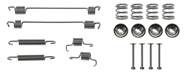 TRW Accessory Kit, brake shoes SFK240  MERCEDES-BENZ,OPEL,FIAT,Stufenheck (W123),S-Klasse Limousine (W126),SL (R107),S-Klasse Limousine (W108, W109)