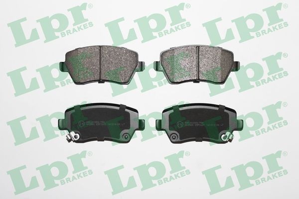 Lpr Bromsbelaggssats Skivbroms 05P1621 Nissan 05P1621 Storlek 05