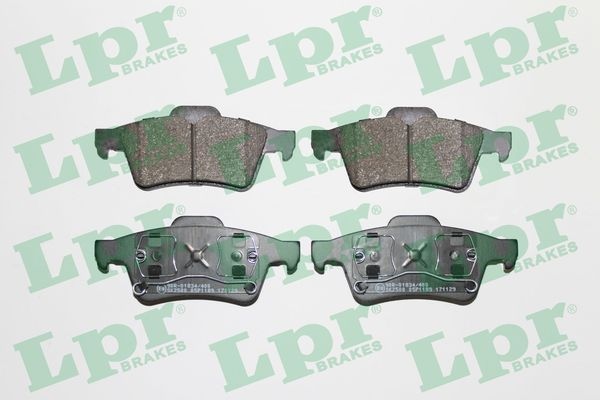 Lpr Bromsbelaggssats Skivbroms 05P1189 Ford 05P1189 Storlek 05