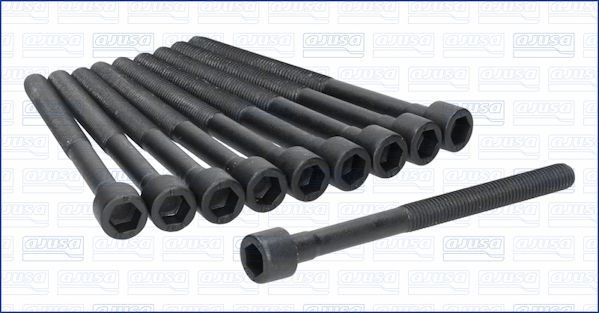 AJUSA Cylinder Head Bolt Kit Quantity: 10 81060100 Bolt Kit, cylinder head MERCEDES-BENZ,RENAULT,NISSAN,CITAN Kasten (415),Citan Kombi / Tourer (415)