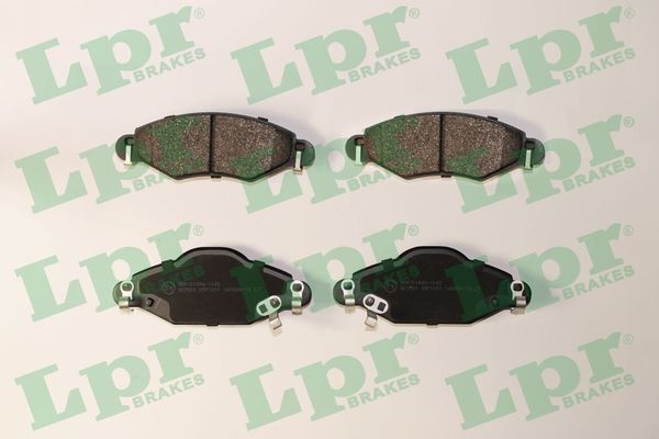 Lpr Bromsbelaggssats Skivbroms 05P1001 Toyota 05P1001 Storlek 05