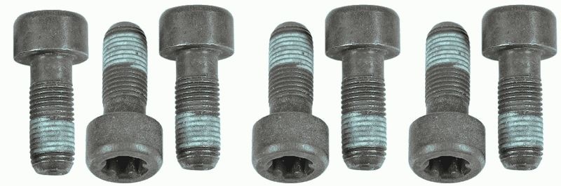 SACHS Screw Set, flywheel 1874 000 054 RENAULT,NISSAN,DACIA,Clio III Schrägheck (BR0/1, CR0/1),MEGANE III Grandtour (KZ0/1),Scénic III (JZ0/1_)
