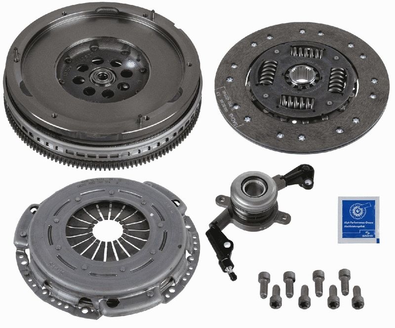 SACHS Clutch with flywheel screws 2290 601 108 Clutch Kit MERCEDES-BENZ,SPRINTER 3,5-t Kasten (906),VITO Bus (W639),VIANO (W639)